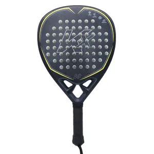 Raqueta Pala de Padel K6 Carbon Attacker Spin KX